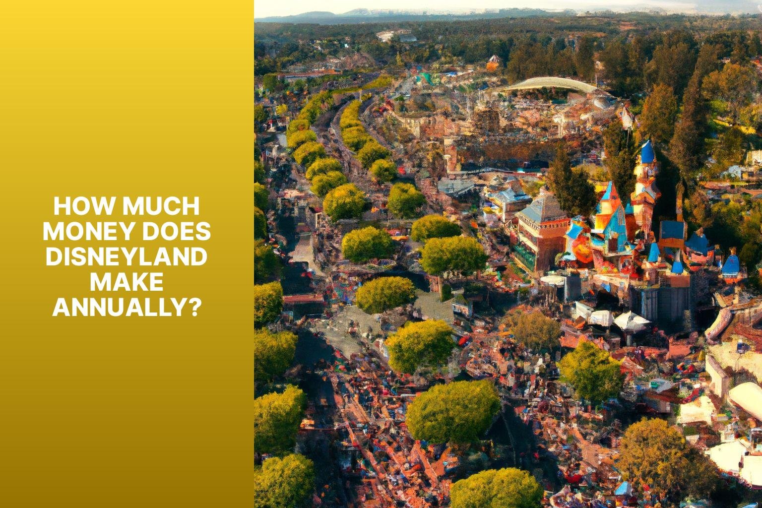 How Much Money Does Disneyland Make Annually? - how much money does disneyland make a day 